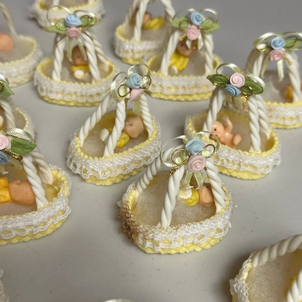 Handmade Baby shower presents or baptism souvenirs